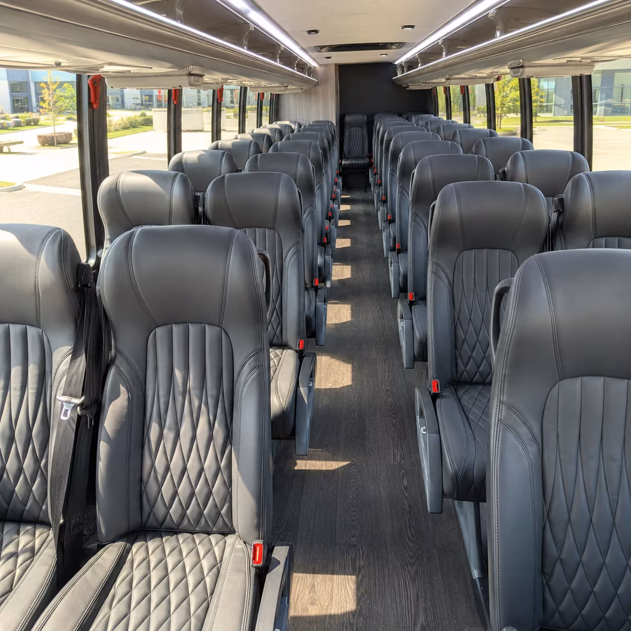 arvada 30 passenger minibus inside