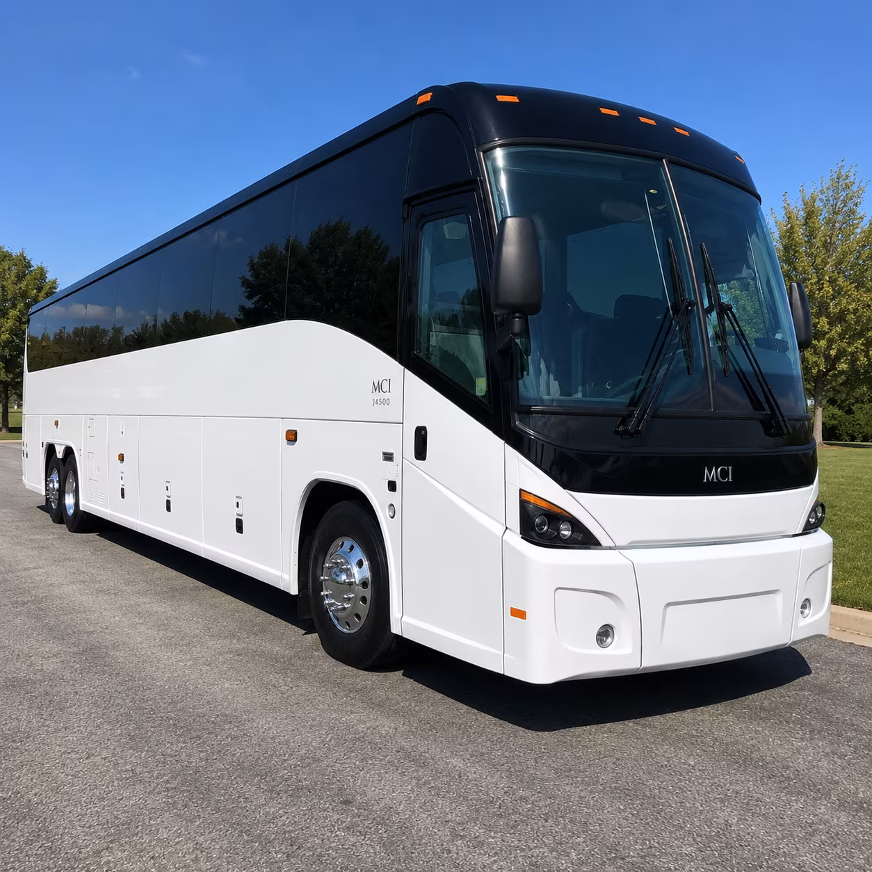 arvada 56 passenger charter bus