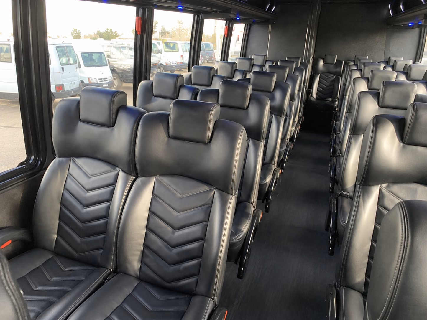 arvada airport transportation onboard seating