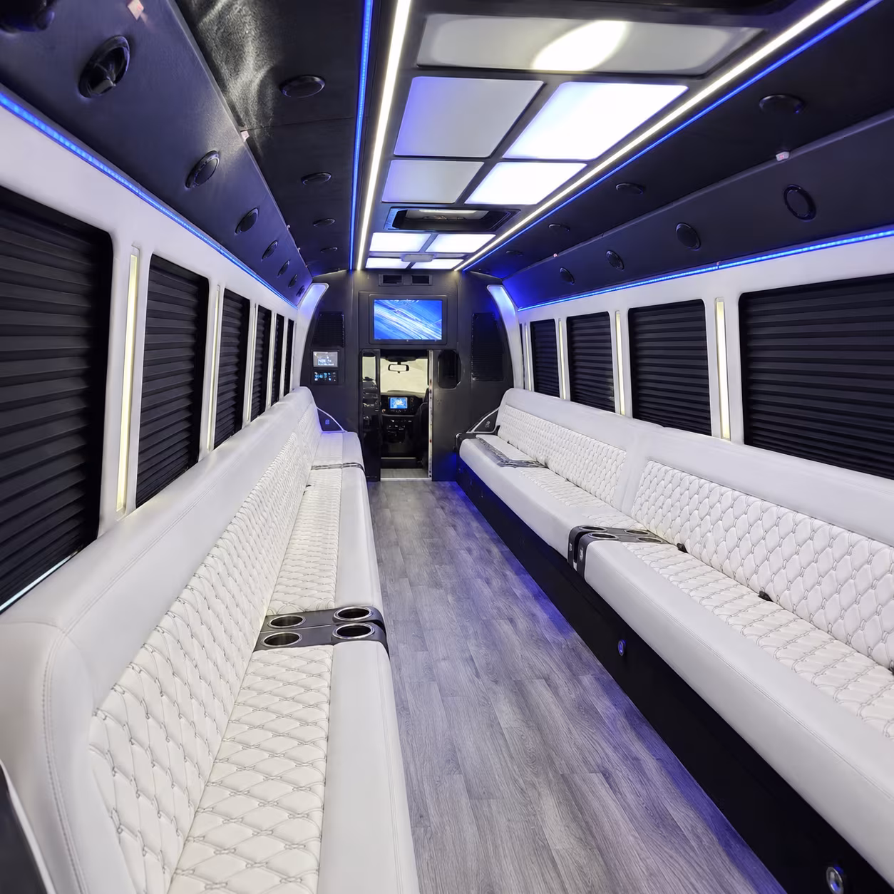 arvada party bus inside