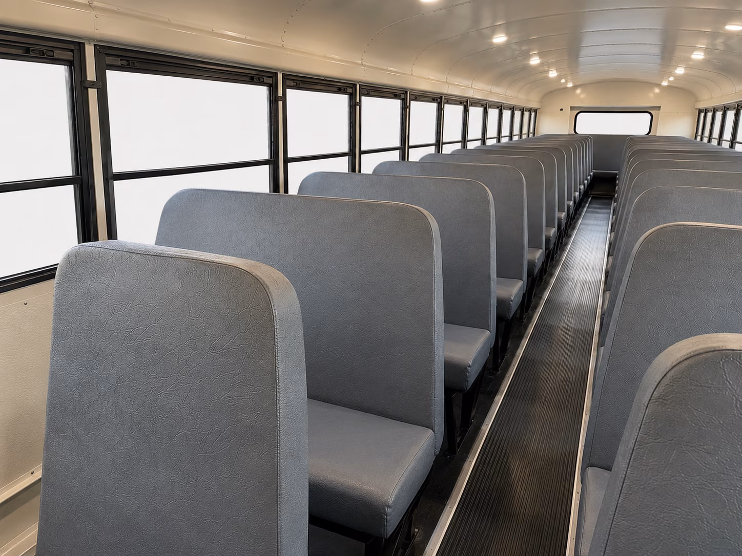 arvada school bus inside