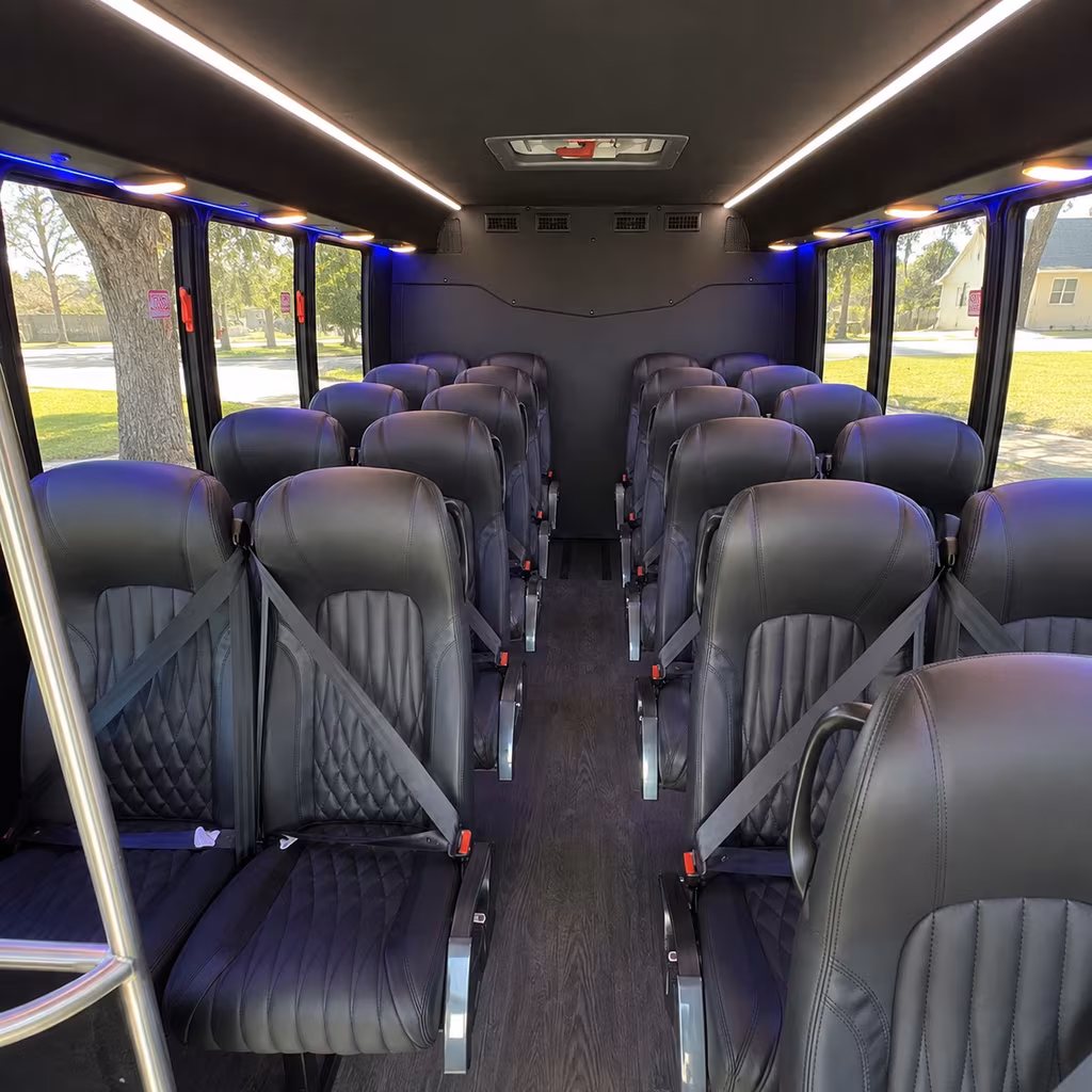 arvada sporting event transportation onboard seating