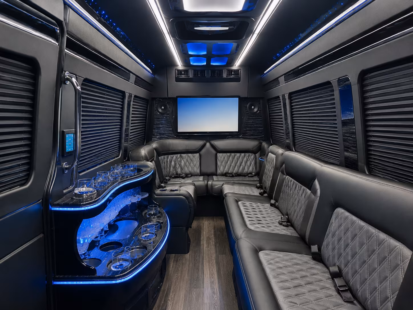 arvada sprinter limousine inside