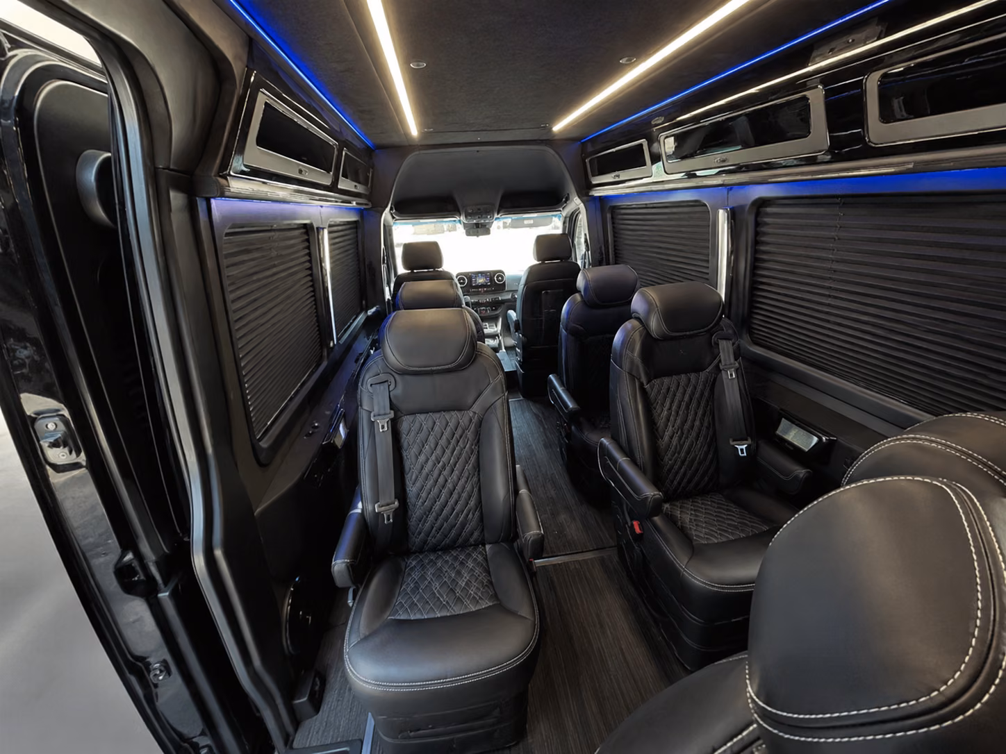 arvada sprinter van with driver inside