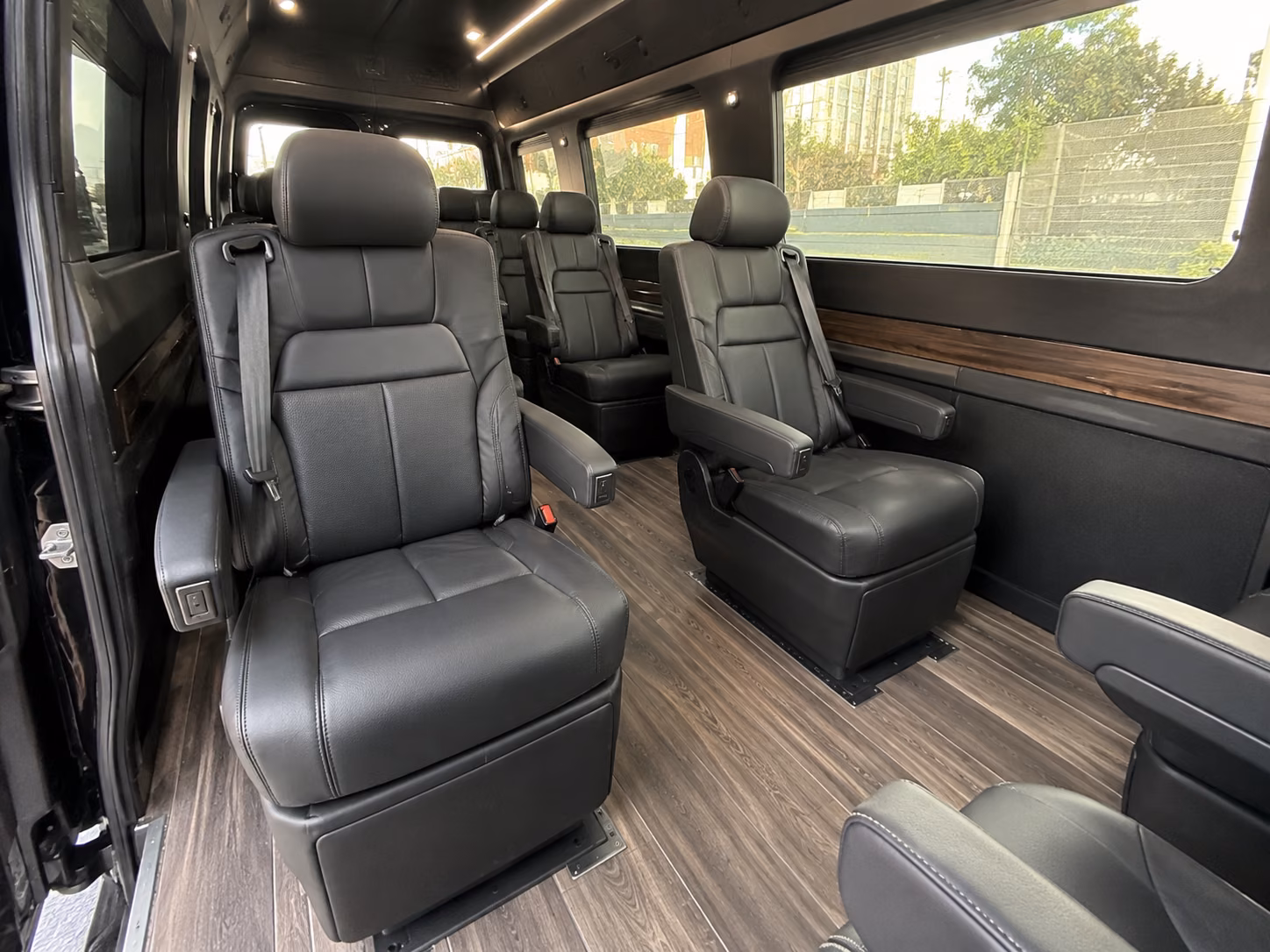 arvada sprinter van with driver interior